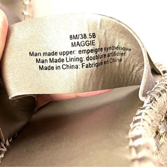 Marc New York Platform Sandal Size 8 - Picture 8 of 9